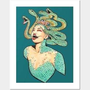 Medusa Posters and Art